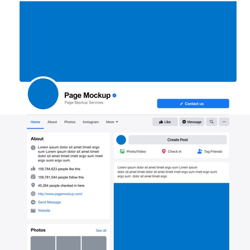 Single social media post illustration representing content creation and online engagement